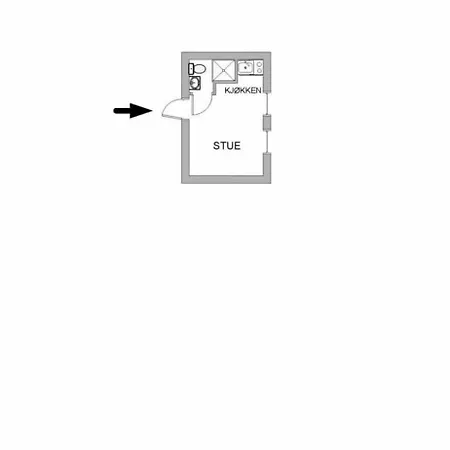 Apartment Studioleilighet Pa Gangavstand Til Strommen *